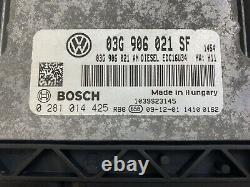 03g906021sf Edc16u34 0281014425 Ecu Engine Calculator Audi A3 Vw Golf 2l Tdi140