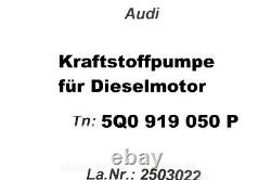 5Q0919050P Audi VW Golf 7 A3 8V Tt 8S Tdi