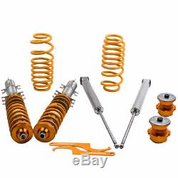 Adjustable Shocks For Coilover Vw Golf 1.9 Tdi Mk4 Gti 2.0 Combined Threaded