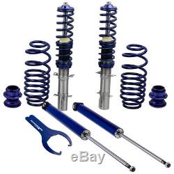 Adjustable Shocks For Coilover Vw Golf 1.9 Tdi Mk4 Gti 2.0 Combined Threaded