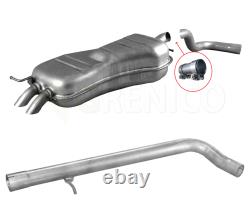 Audi A3 8l 1.9tdi 1996-2003 Complete Exhaust Line Except Collector