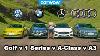 Audi A3 V Bmw 1 Series Vw Golf V Mercedes A Class Which Is Best