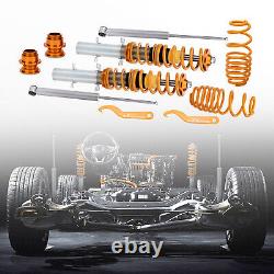 Coilover Suspension Kit Combined Filets For Vw Golf IV 1.9 Tdi 2.0 Audi A3 Mk1