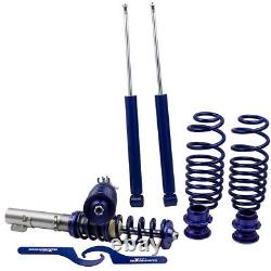 Coilover Suspension Kit Combined Filets For Vw Golf IV 1.9 Tdi 2.0 Audi A3 New