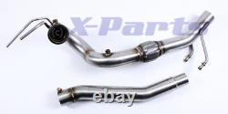 Downpipe Cat. Replacement High Flow 63.5mm 2.5 VAG 1.9 Tdi 2.0 Audi A3 Golf 5