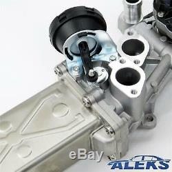 Egr Radiator Exhaust Gas Recirculation Q3 For Audi A3 Vw Golf Passat 2.0 Tdi