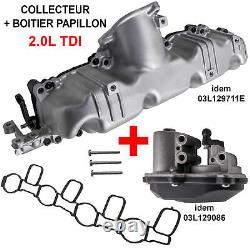 Engine Volet Admission Collector For Seat Leon Exeo 2.0 2.0l Tdi