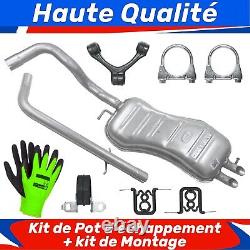 Exhaust pipe kit for Audi A3 8L Seat Leon VW New Beetle Golf 4 1.9 TDI