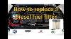 How To Change A Diesel Fuel Filter Vw Audi 2 0l Tdi
