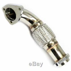 Stainless Descent Substitute Kat Y-pipe Audi A3 Seat Leon 1,9tdi Vw Golf IV