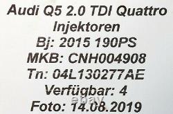04L130277AE Audi Q5 8R A3 8V Seat Leon 5F 2.0TDI Injecteur