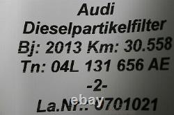 04L131656AE 04L131723N Filtre Particules Diesel FAP 1.6TDI 110PS Audi A3 8V Golf