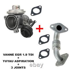 Vanne EGR pneumatique pour Audi A3 Golf 4 5 Touran 1.9 TDI + tuyau